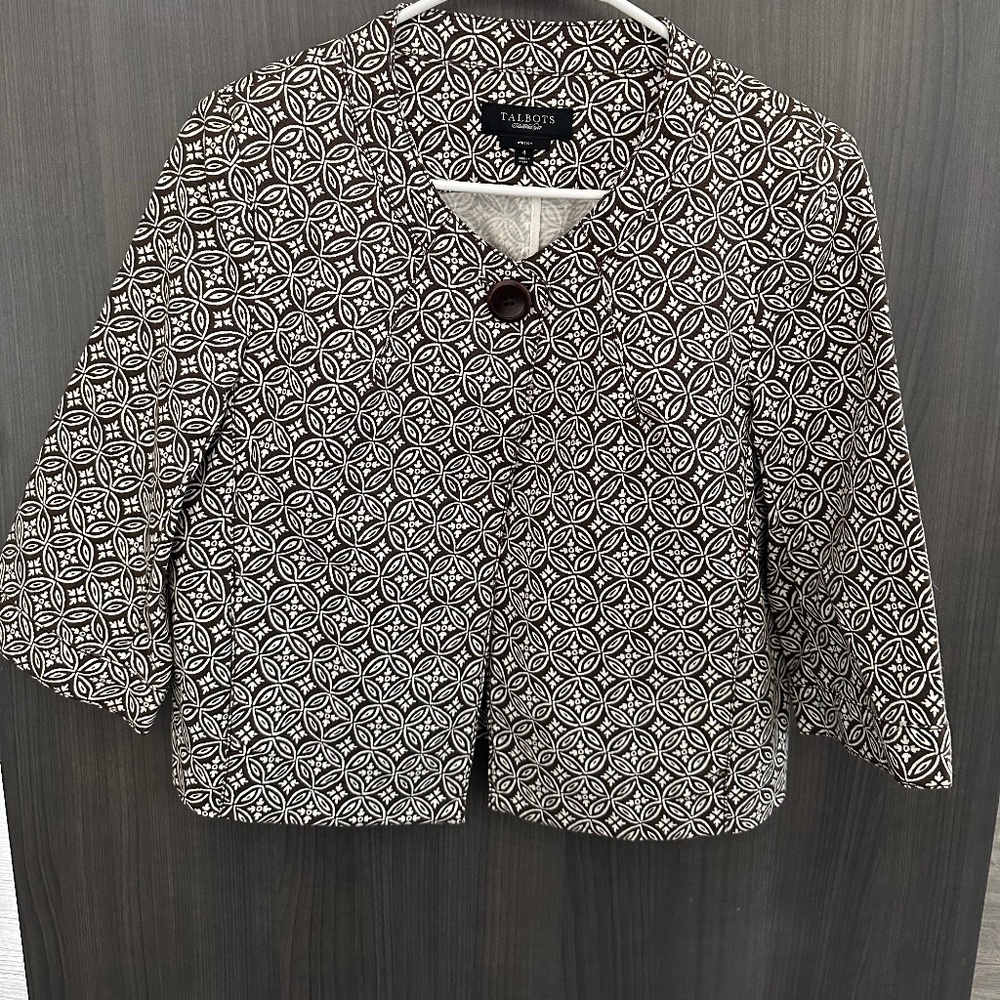 Talbots Dress Jacket Pattern Design